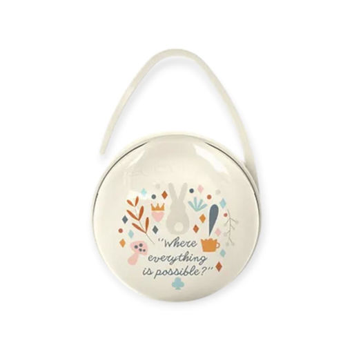 Picture of SUAVINEX DUO SOOTHER HOLDER WONDERLAND WHITE